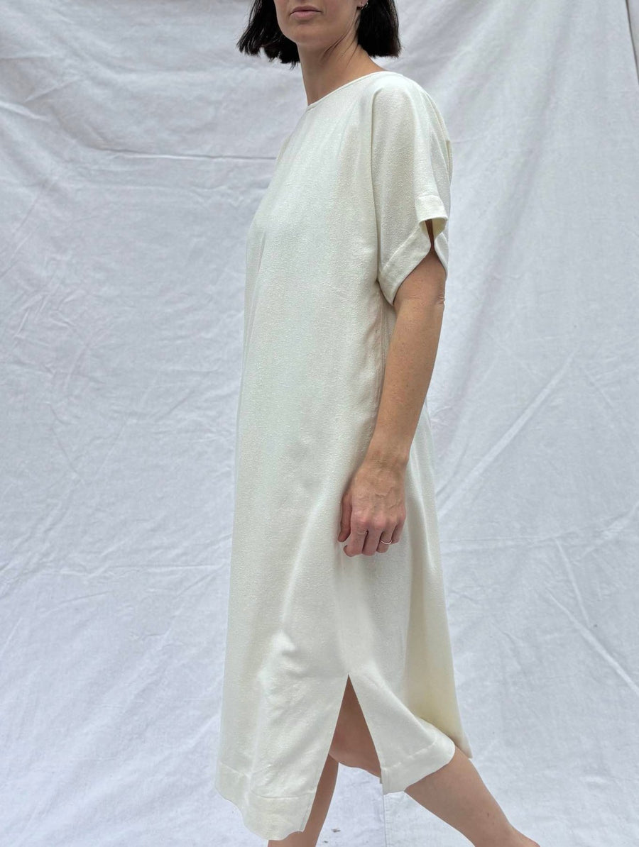 silk studio dress Miranda Bennett Studio Knot Dress in Silk Charmeuse on Garmentory